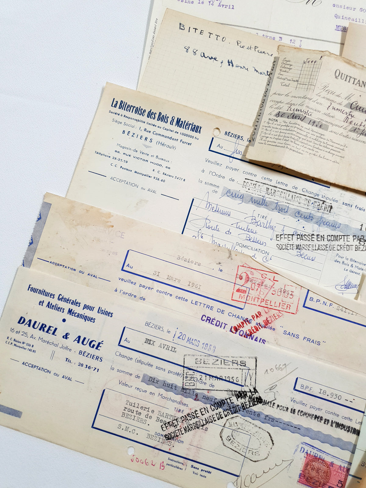 Authentic Vintage/Antique Document Pack - GC
