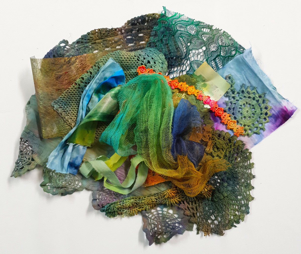 Hand Dyed Fabric & Scraps Collection - GH - Picked at Random