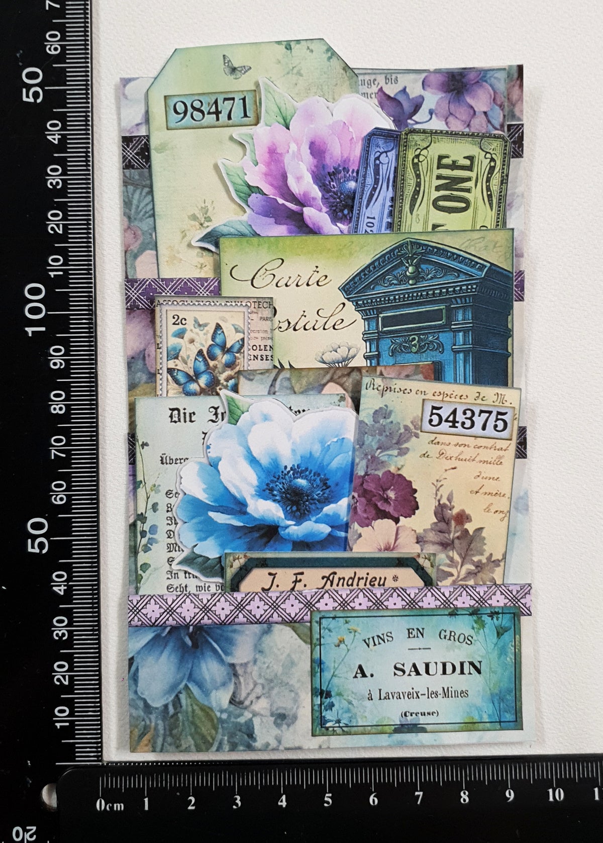 Mini Ephemera Pocket - GO