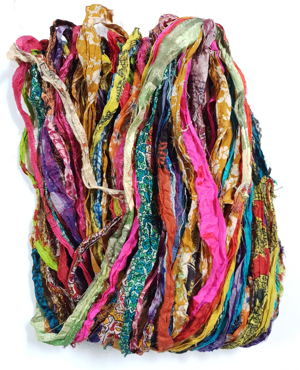 Reclaimed Sari Ribbon Hank - Unique - GR