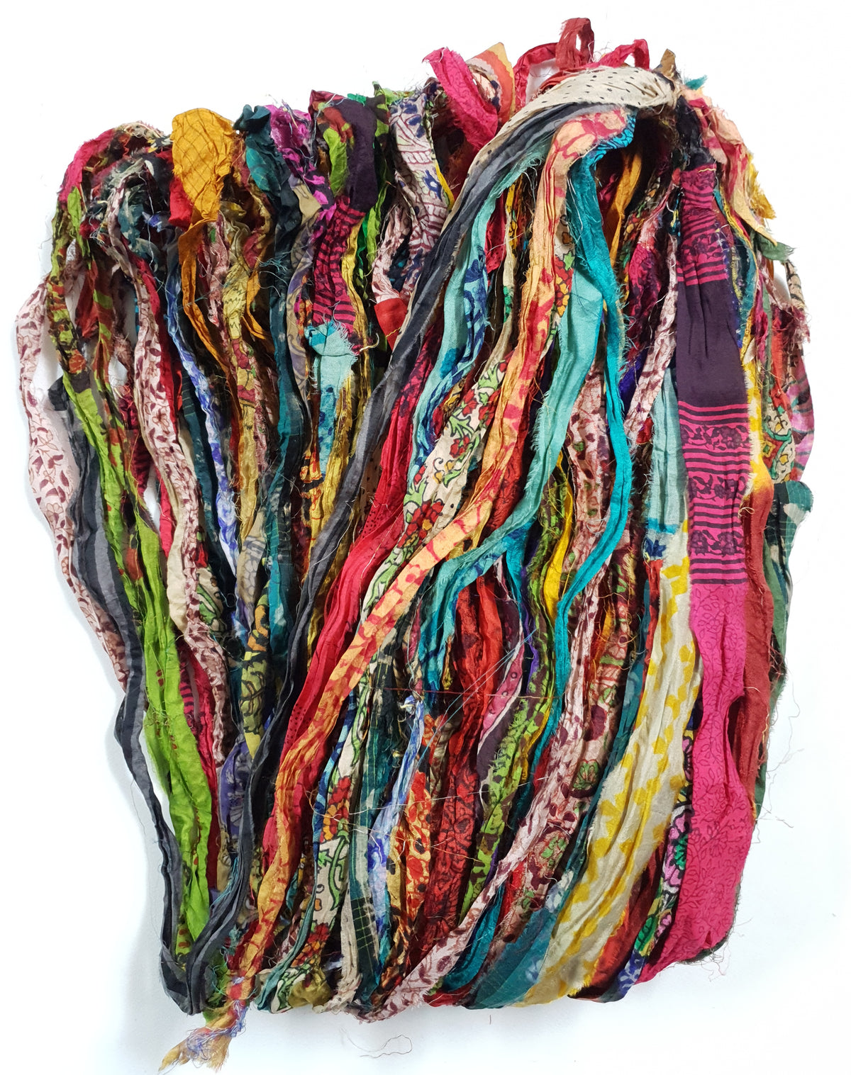 Reclaimed Sari Ribbon Hank - Unique - HC