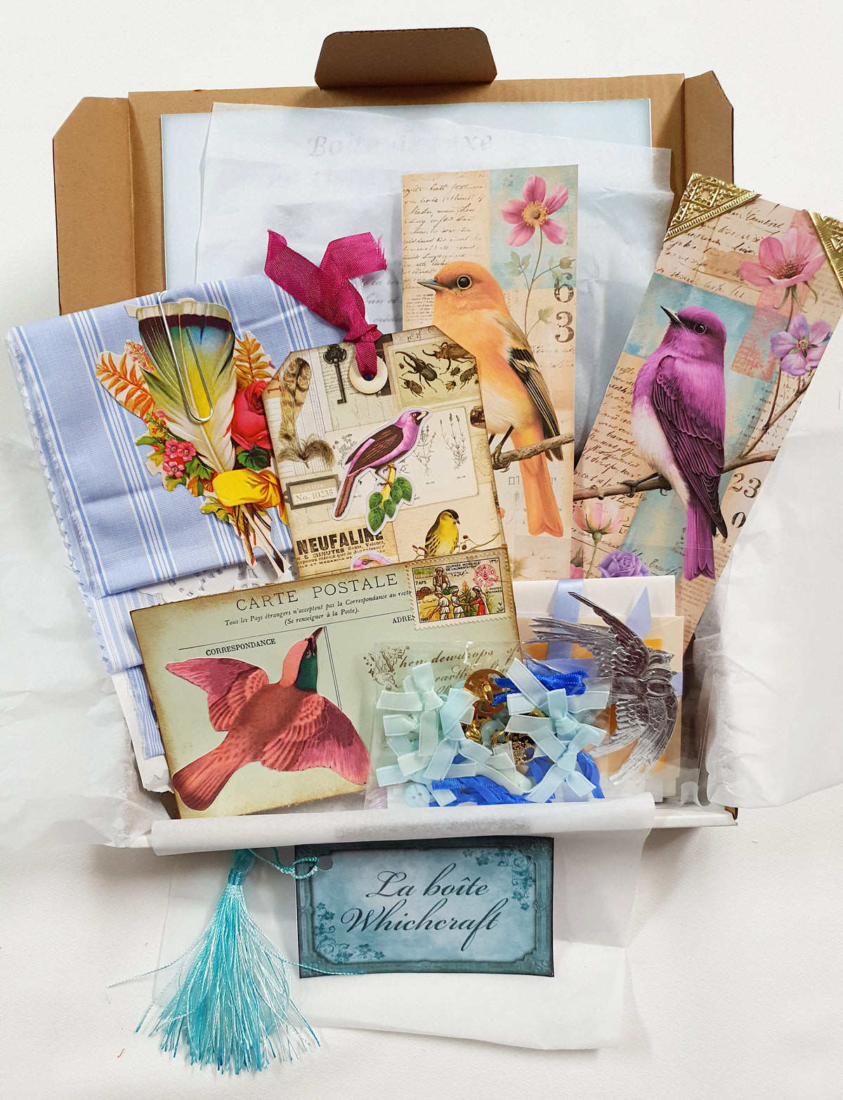 Motherloads Birds & Blooms - Handmade Journal & Ephemera Collection - HI
