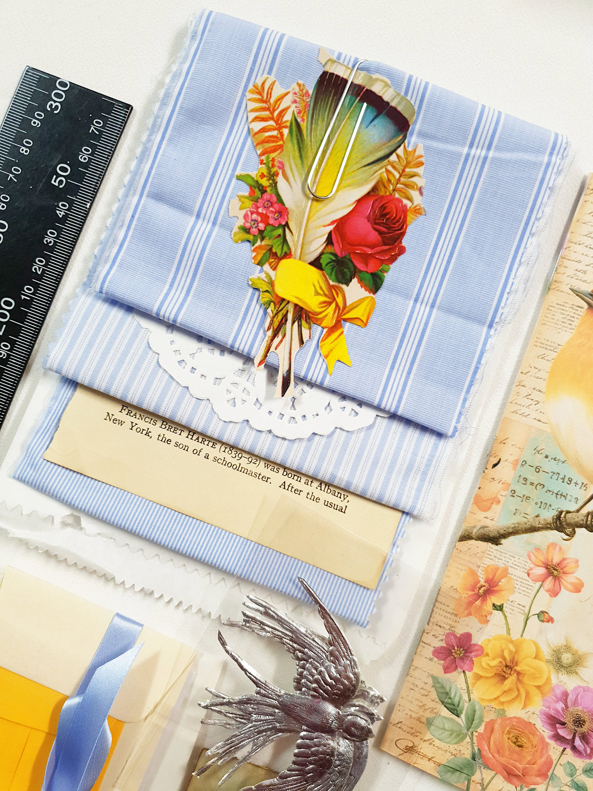 Motherloads Birds & Blooms - Handmade Journal & Ephemera Collection - HI
