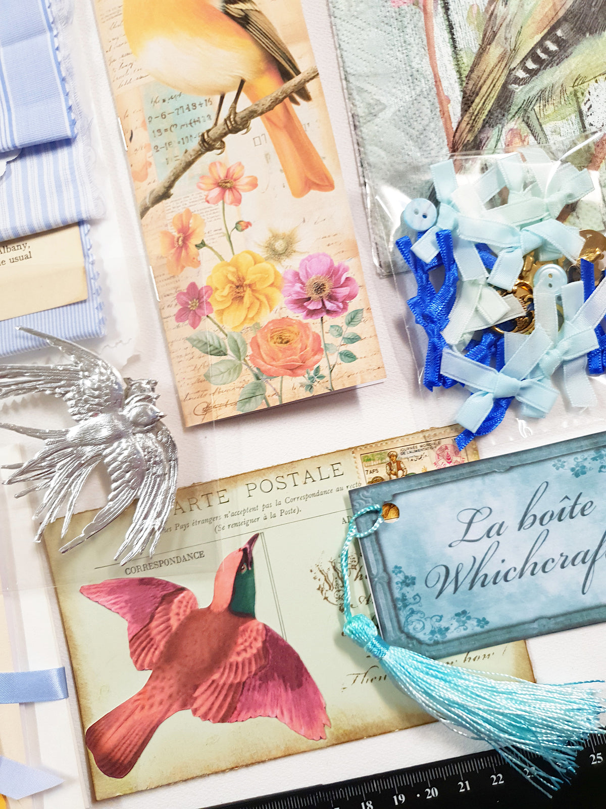 Motherloads Birds & Blooms - Handmade Journal & Ephemera Collection - HI
