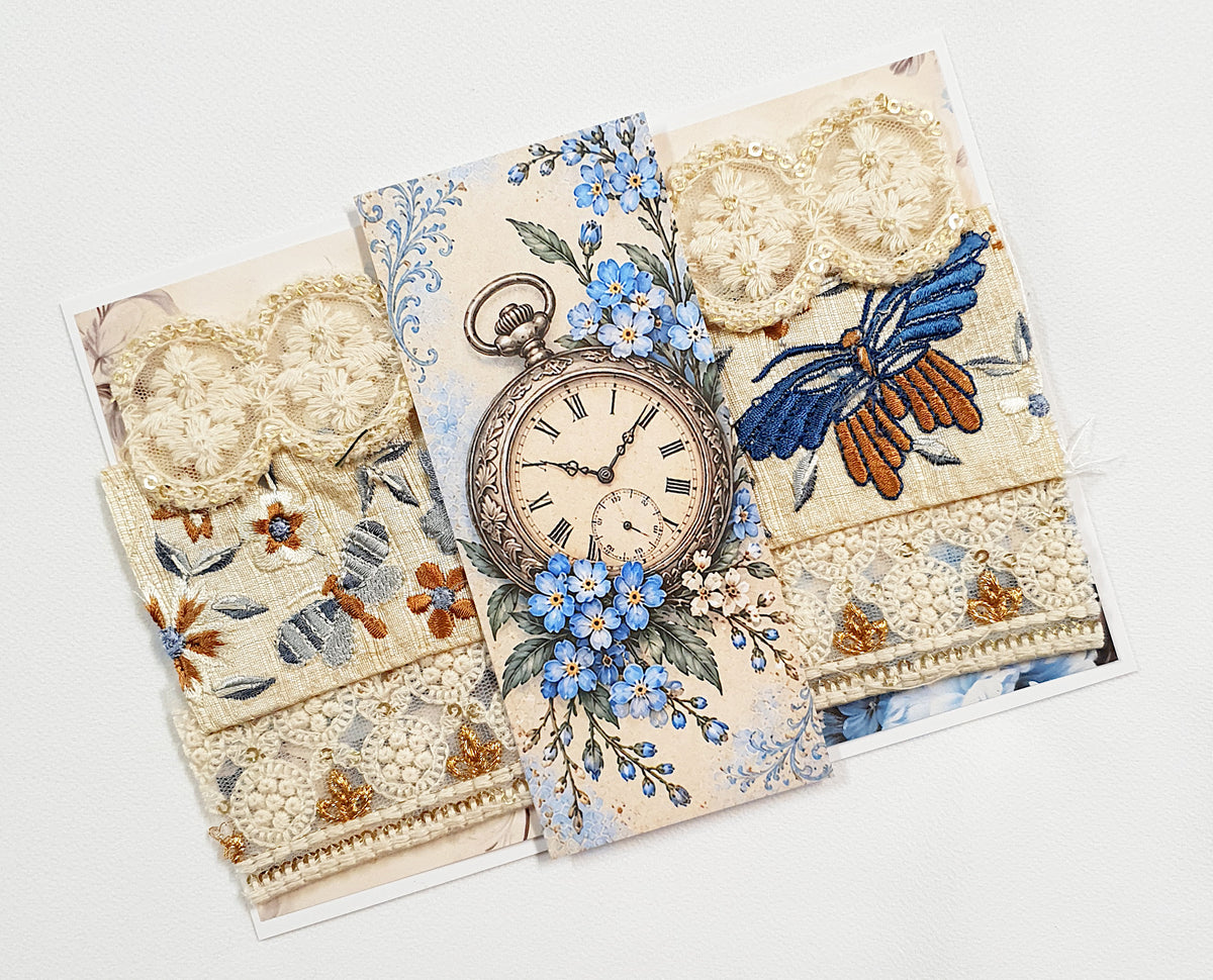 Assorted Embroidered Trim Pack - HV