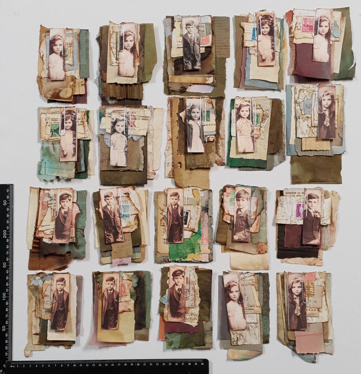 Mini Grungy Scrap Pack - HW