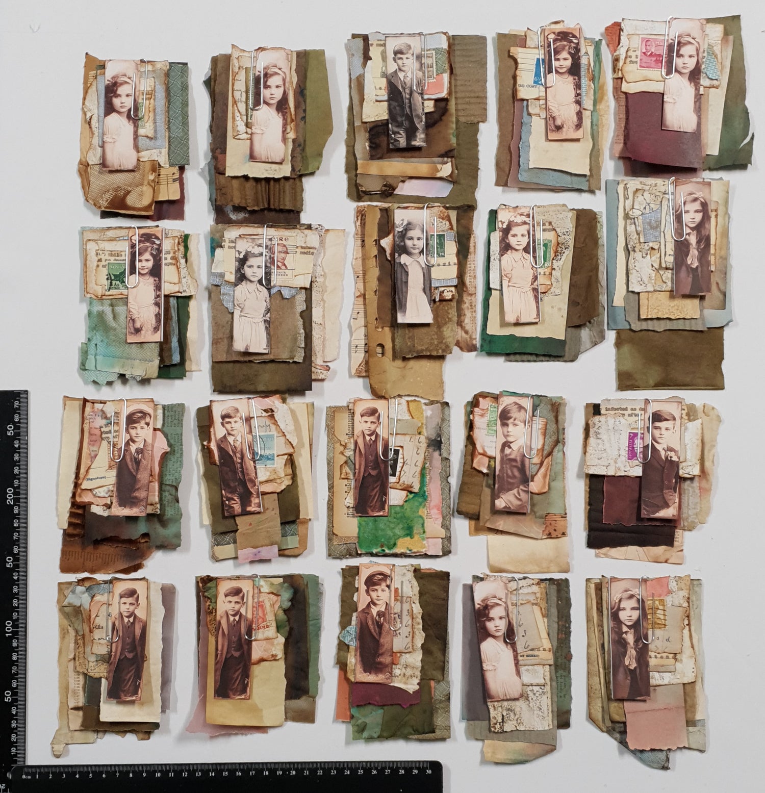 Mini Grungy Scrap Pack - HW