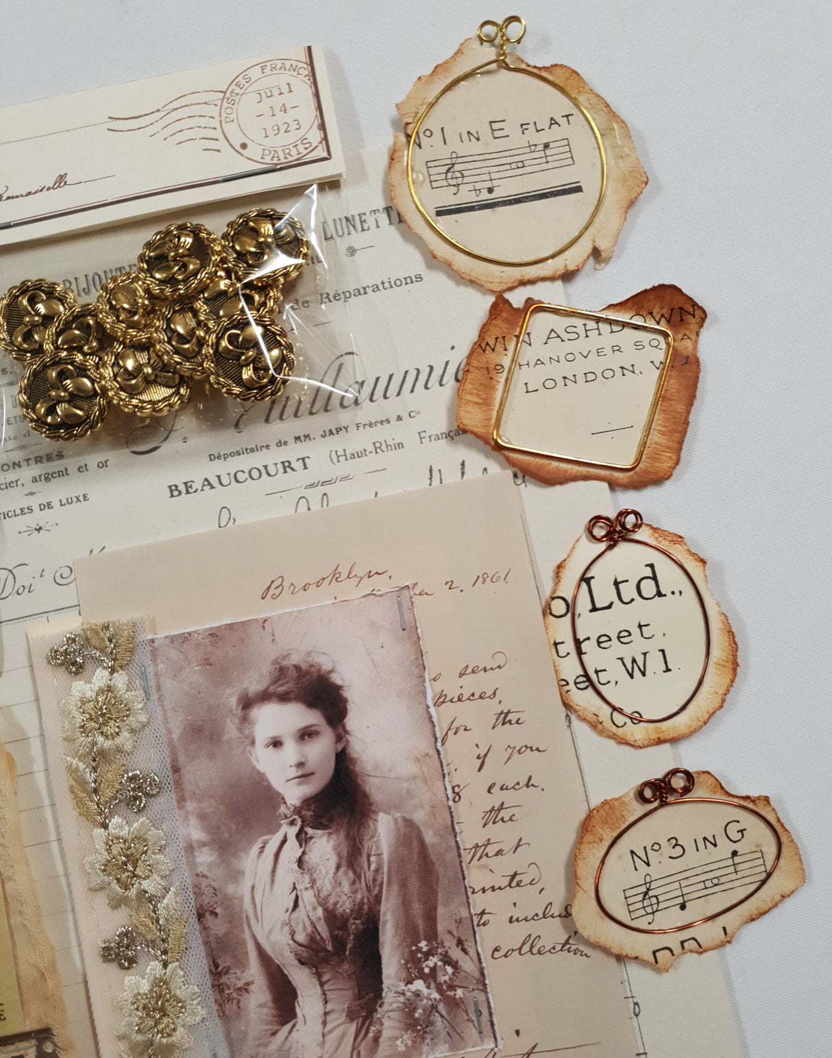 Motherloads Collection of Handmade Goodies & Ephemera - ET