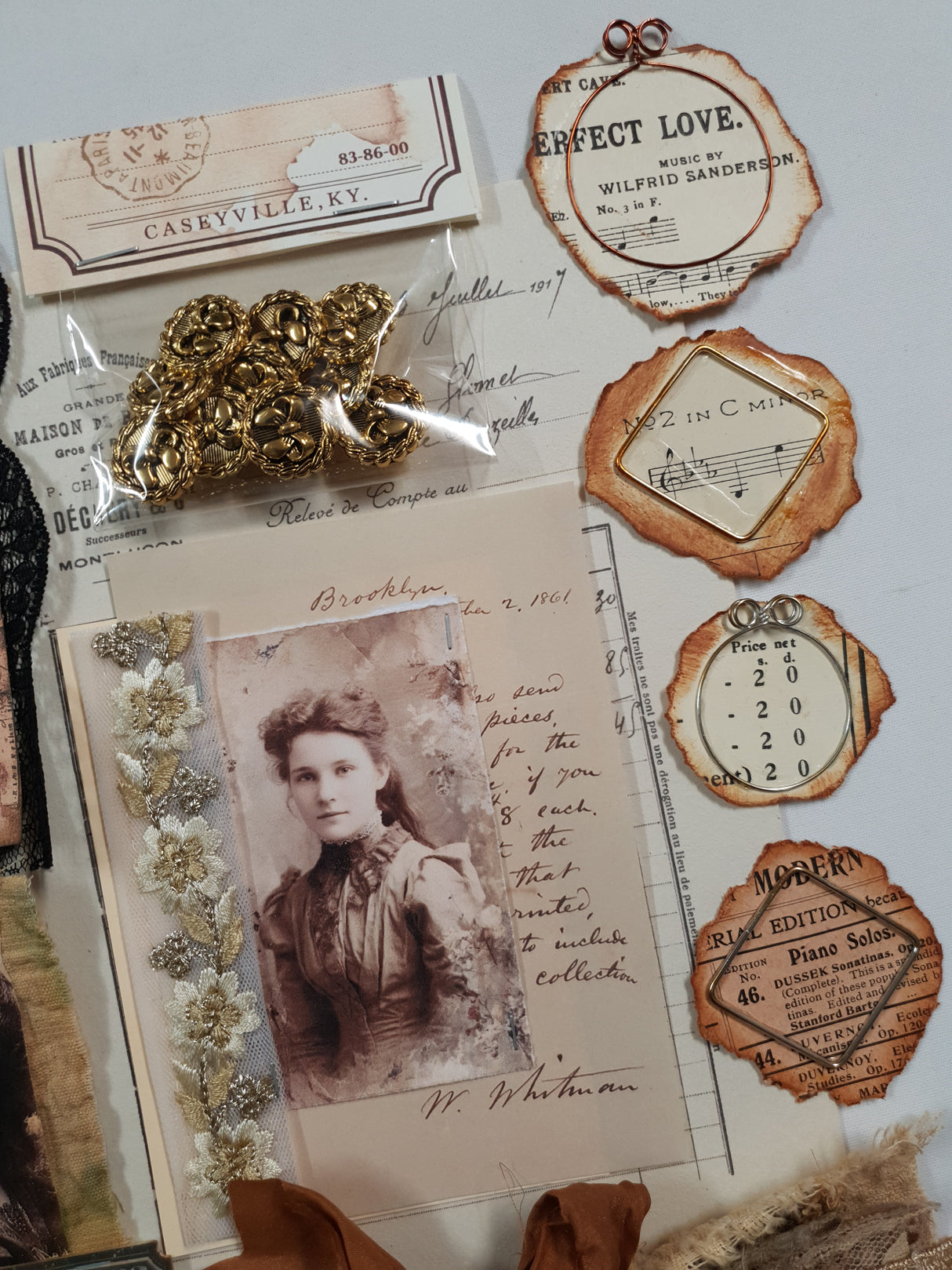 Motherloads Collection of Handmade Goodies & Ephemera - EV