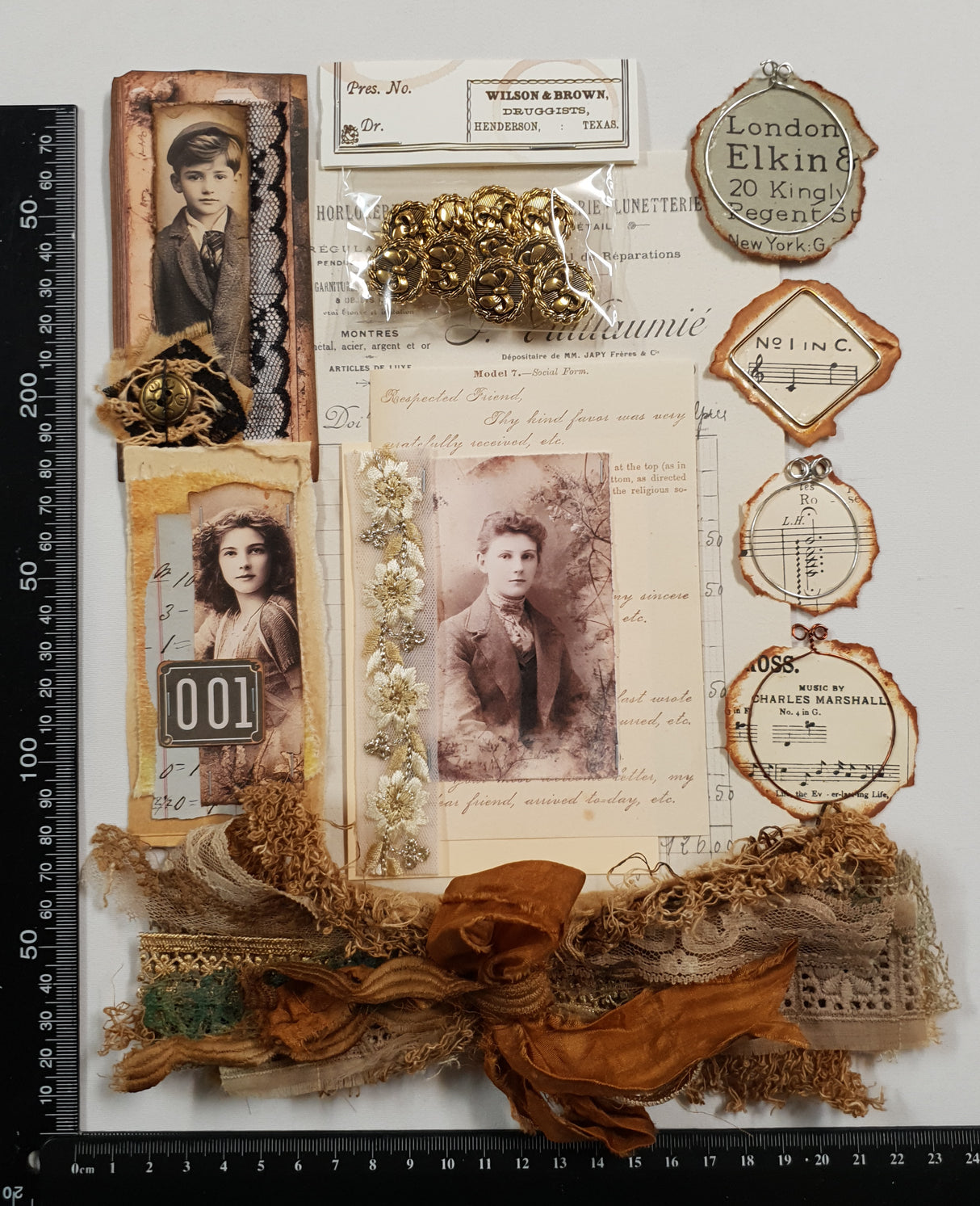 Motherloads Collection of Handmade Goodies & Ephemera - EX