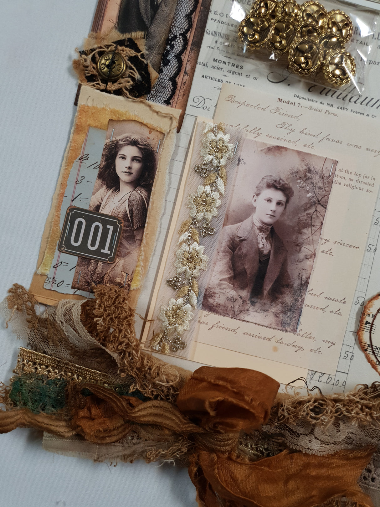 Motherloads Collection of Handmade Goodies & Ephemera - EX