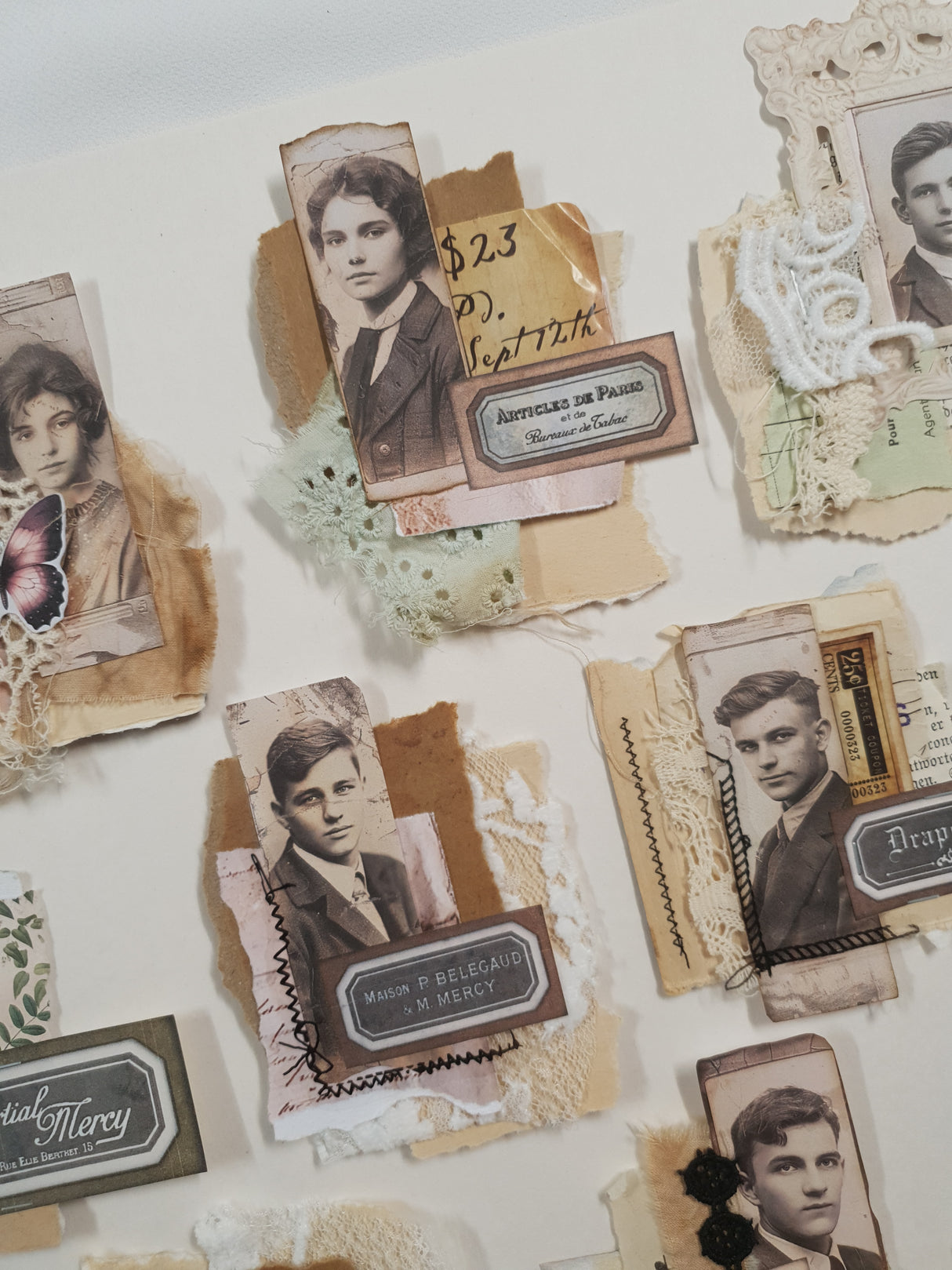 Handmade Embellishment - XZ - Picked at Random