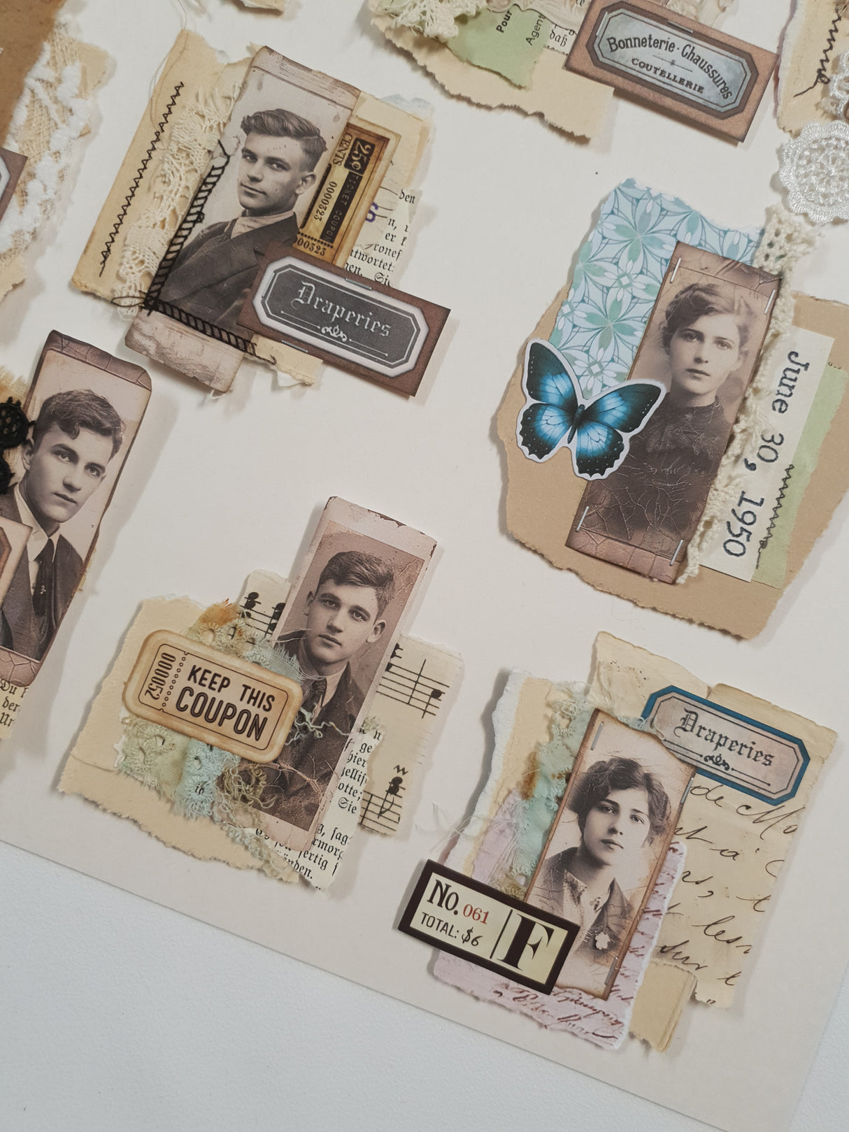 Handmade Embellishment - XZ - Picked at Random