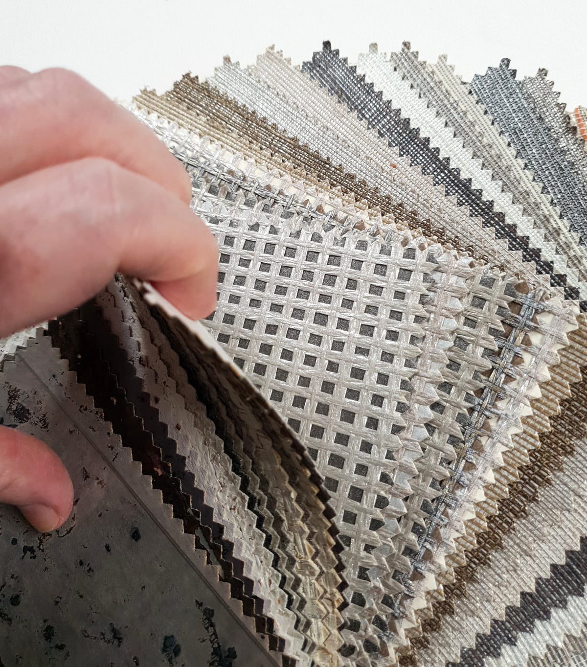 Zinc Textile Scope Wallcovering Sample Book - KF