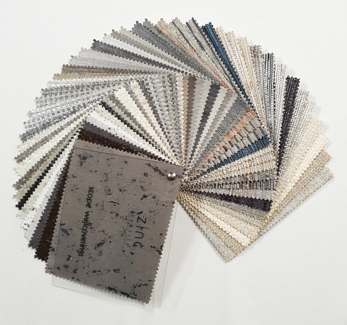 Zinc Textile Scope Wallcovering Sample Book - KF