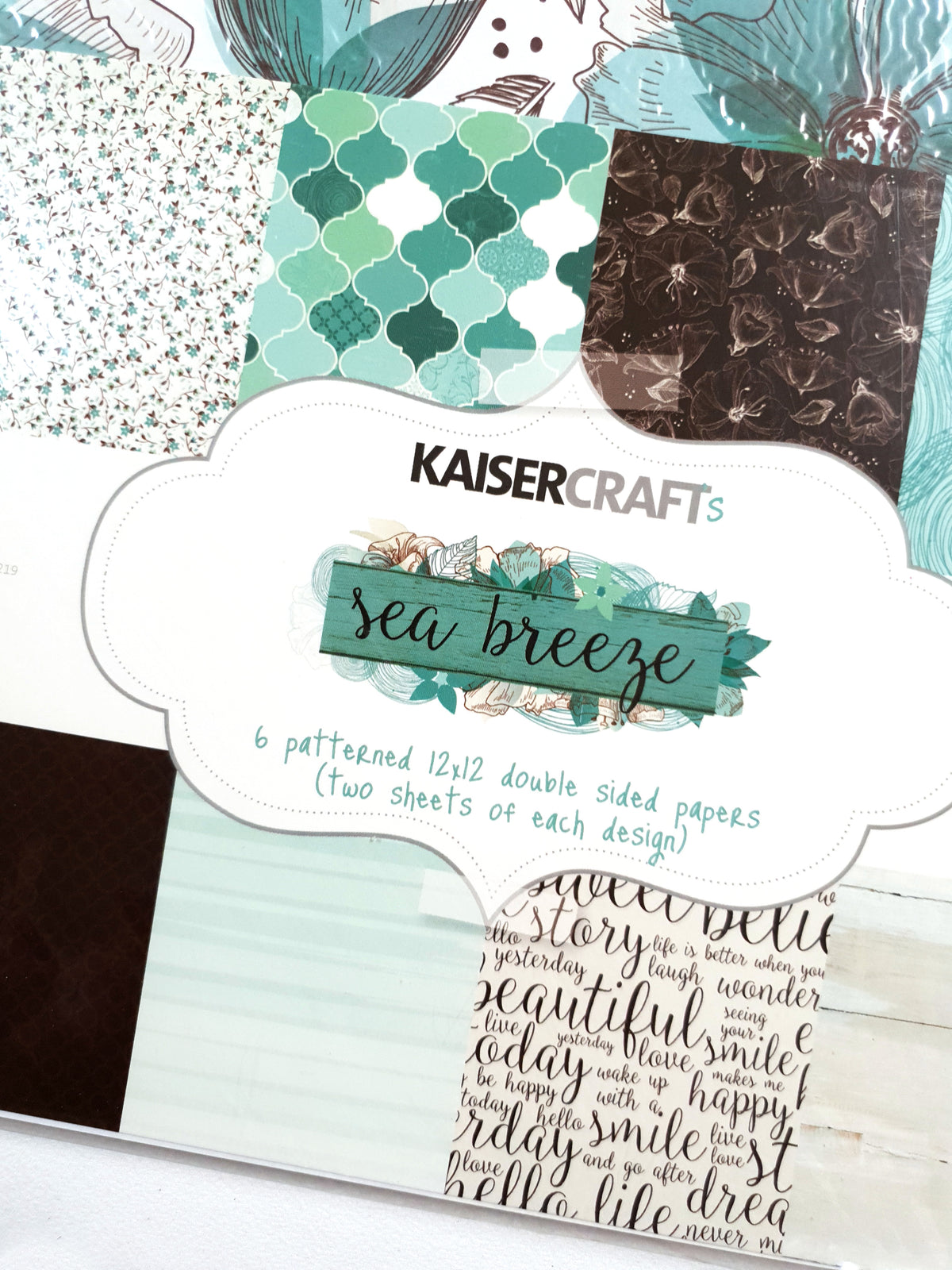 Kaisercraft 12 x 12 Papers Pack - Sea Breeze