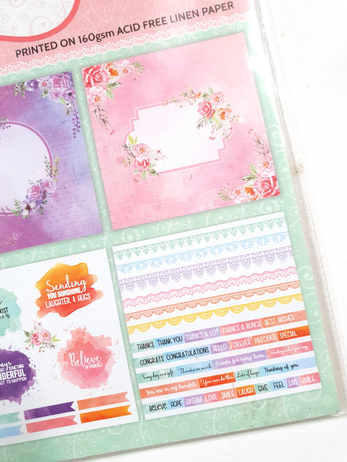 Little Birdie 12 x 12 Papers Pack - L'amour des Fleurs