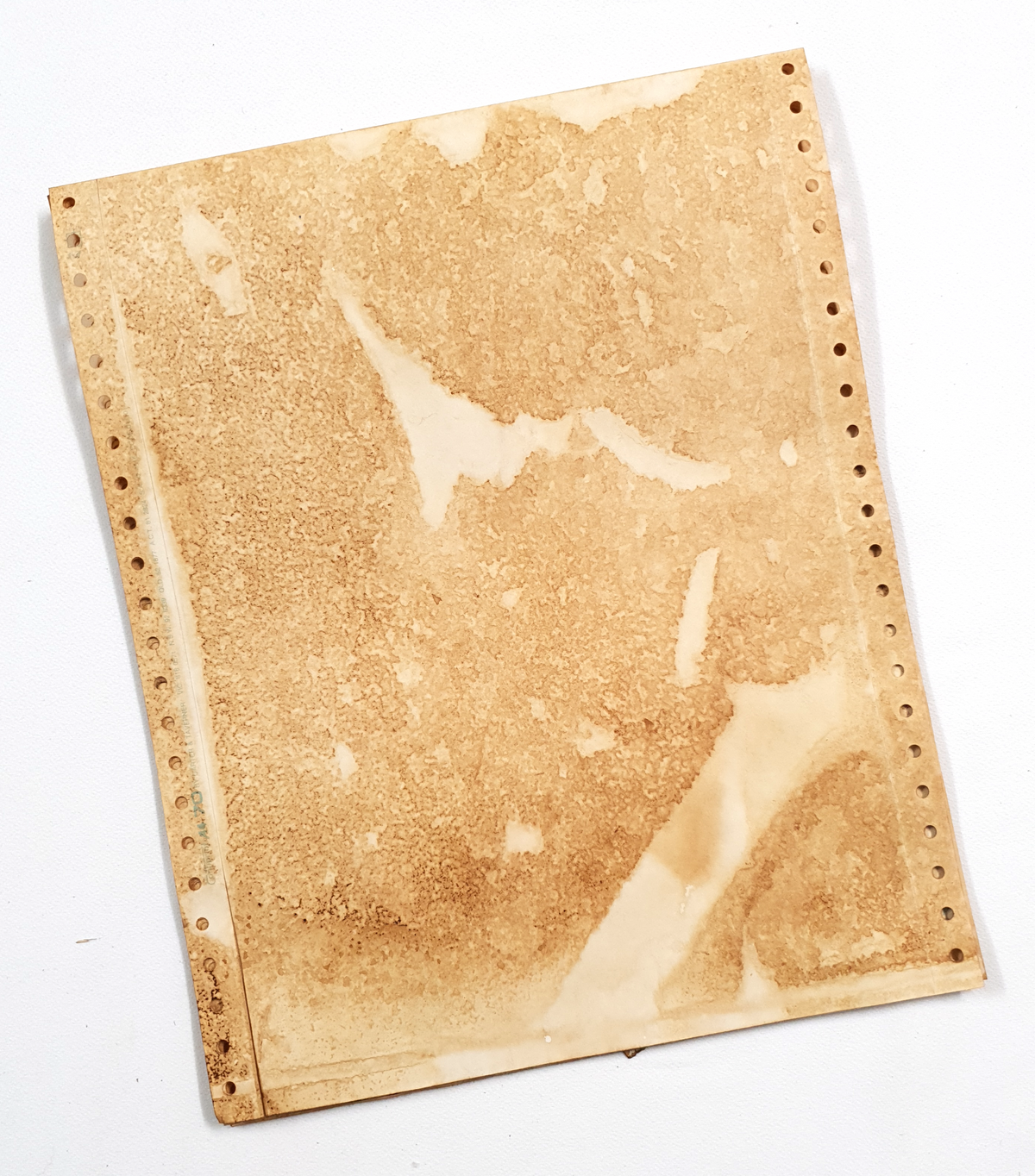 Hand Dyed Vintage Continuous Computer Paper – 10 Piece Pack - MQ