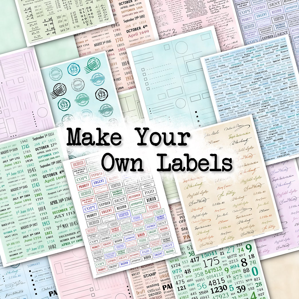 Make Your Own Labels - DI-10355 - Digital Download