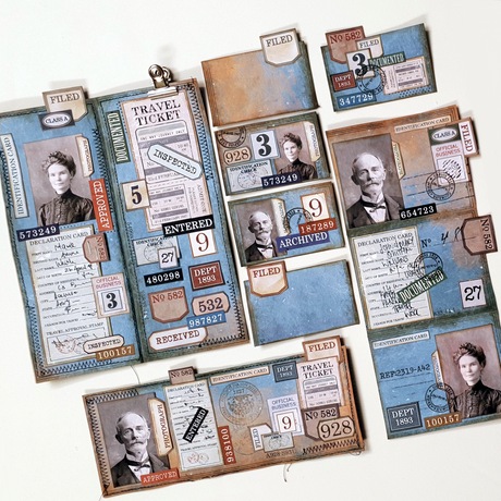 FREEBIE - Tall Identification Card - Set Two - DI-10248 - Digital Download