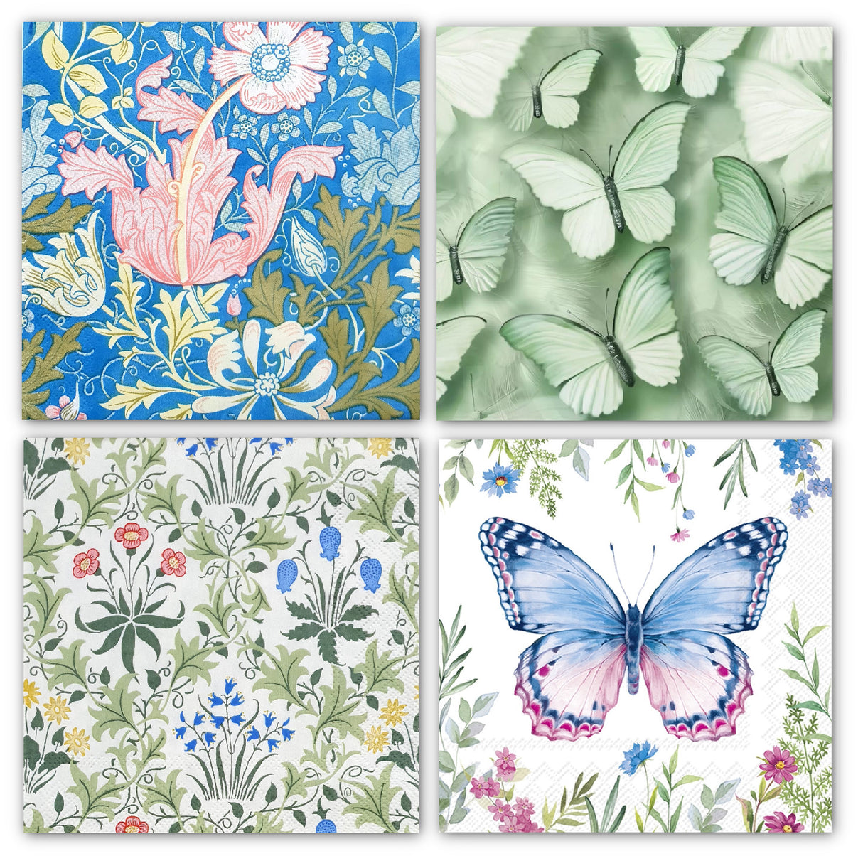 Decoupage Napkins - Set of 4 - (DN-5052)