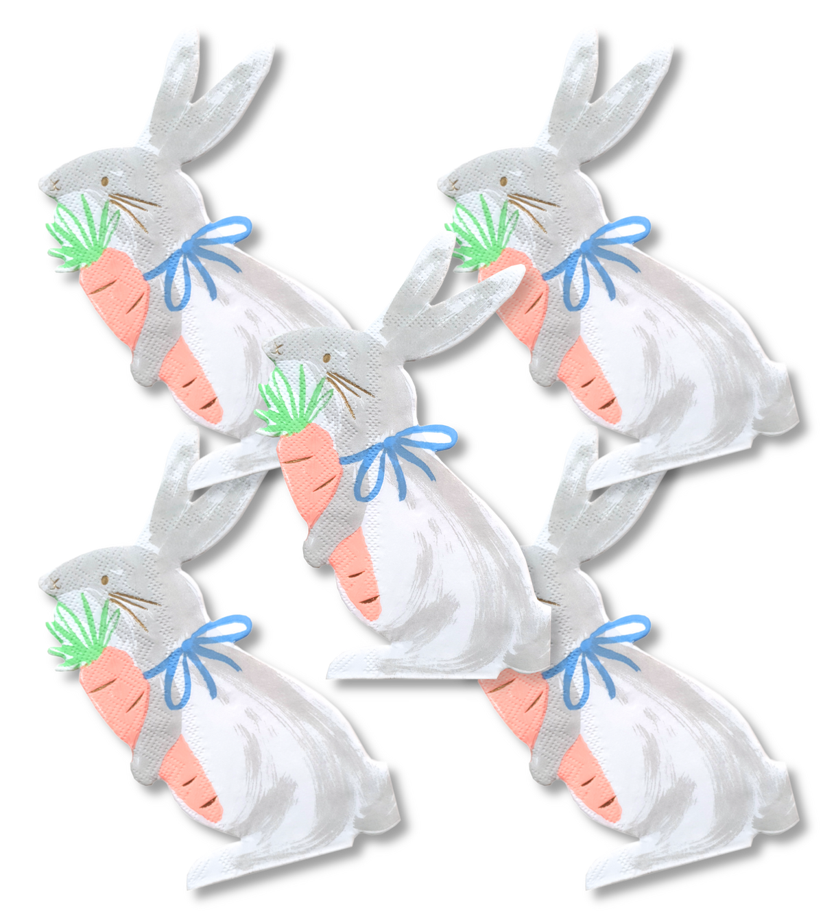 Decoupage Napkin - (DN-8564) - Rabbit - Set of 5