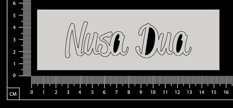 Nusa Dua - A - White Chipboard