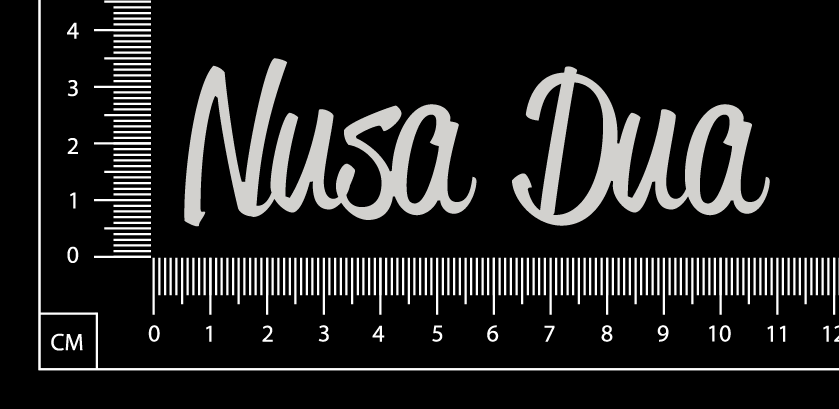 Nusa Dua - A - White Chipboard