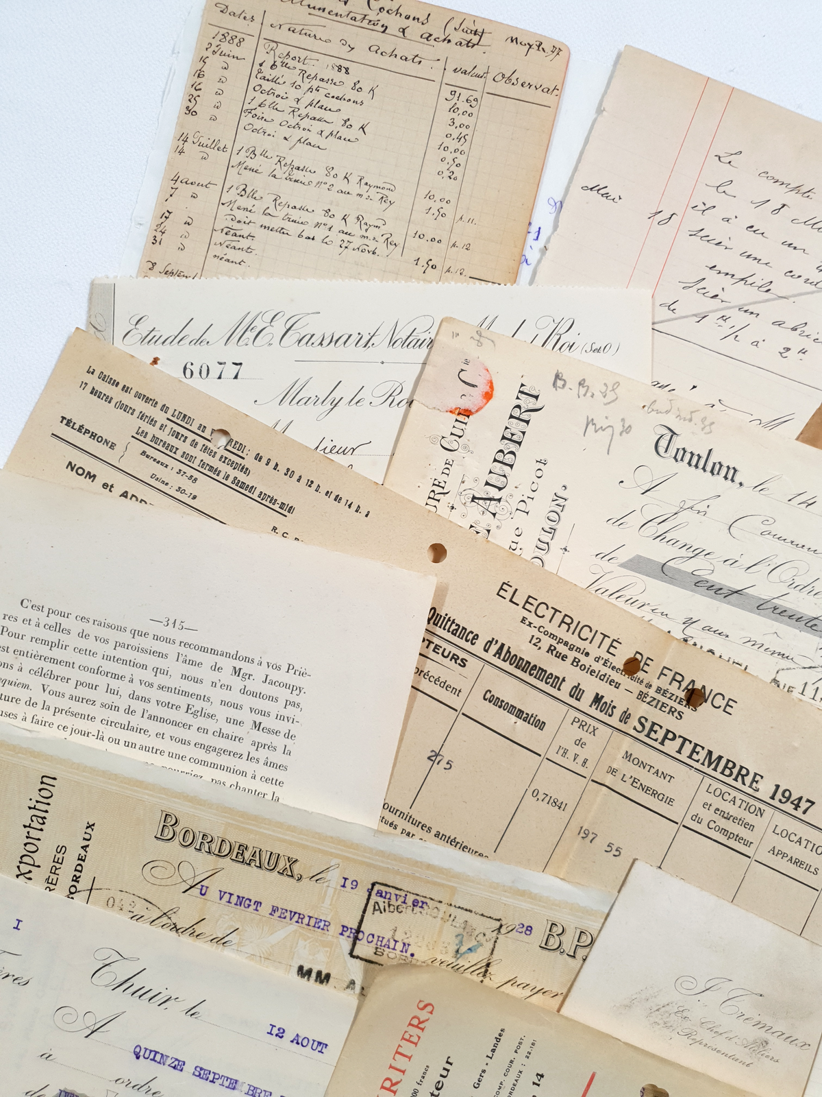 Authentic Vintage/Antique Document Pack - OA