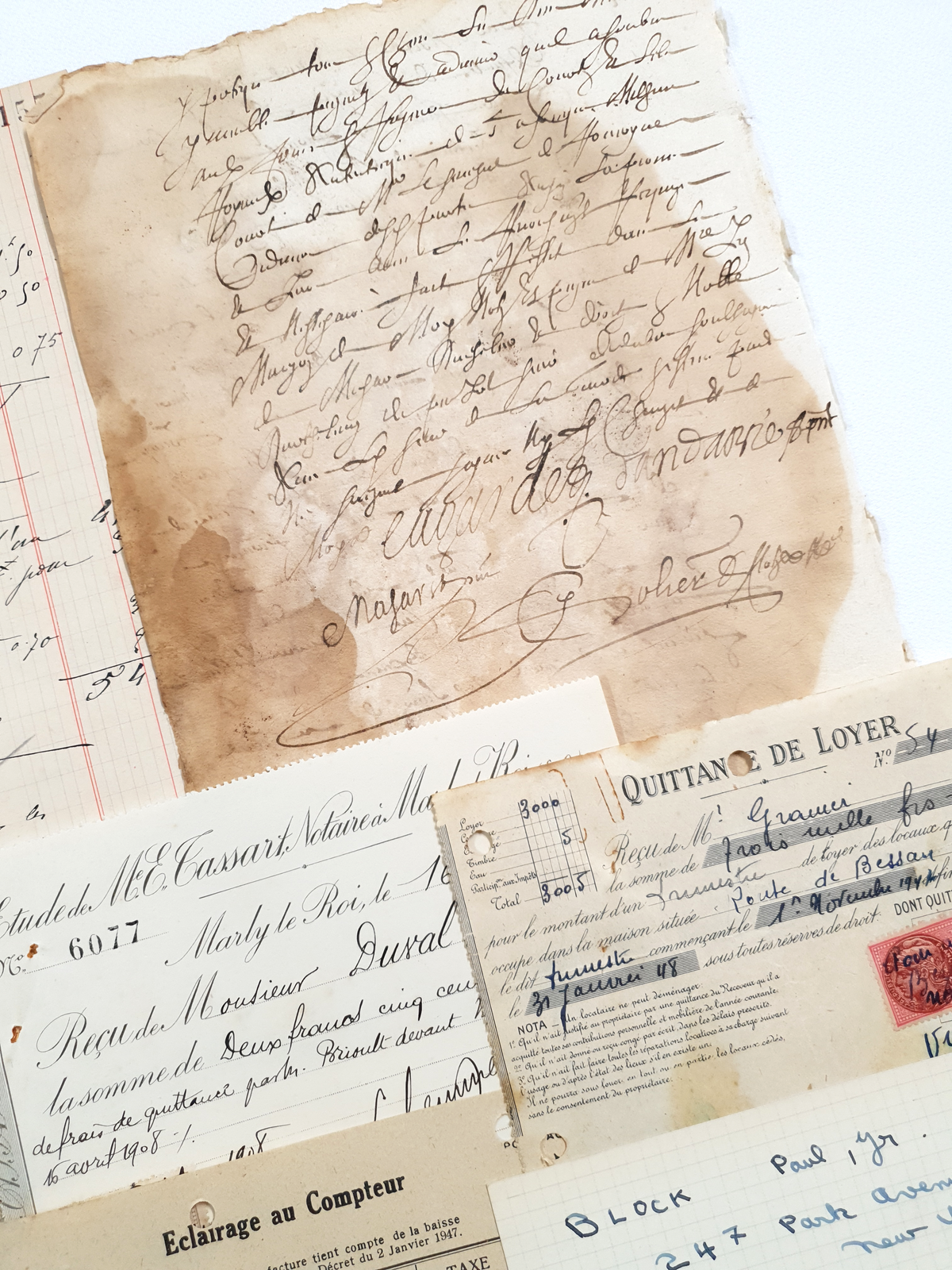 Authentic Vintage/Antique Document Pack - OA
