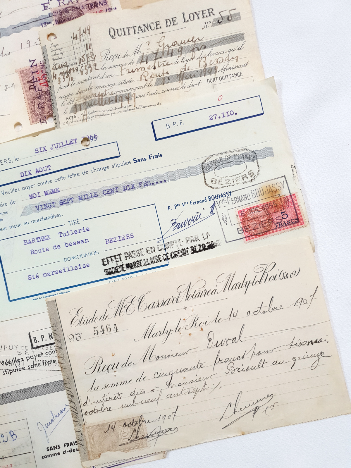 Authentic Vintage/Antique Document Pack - OB