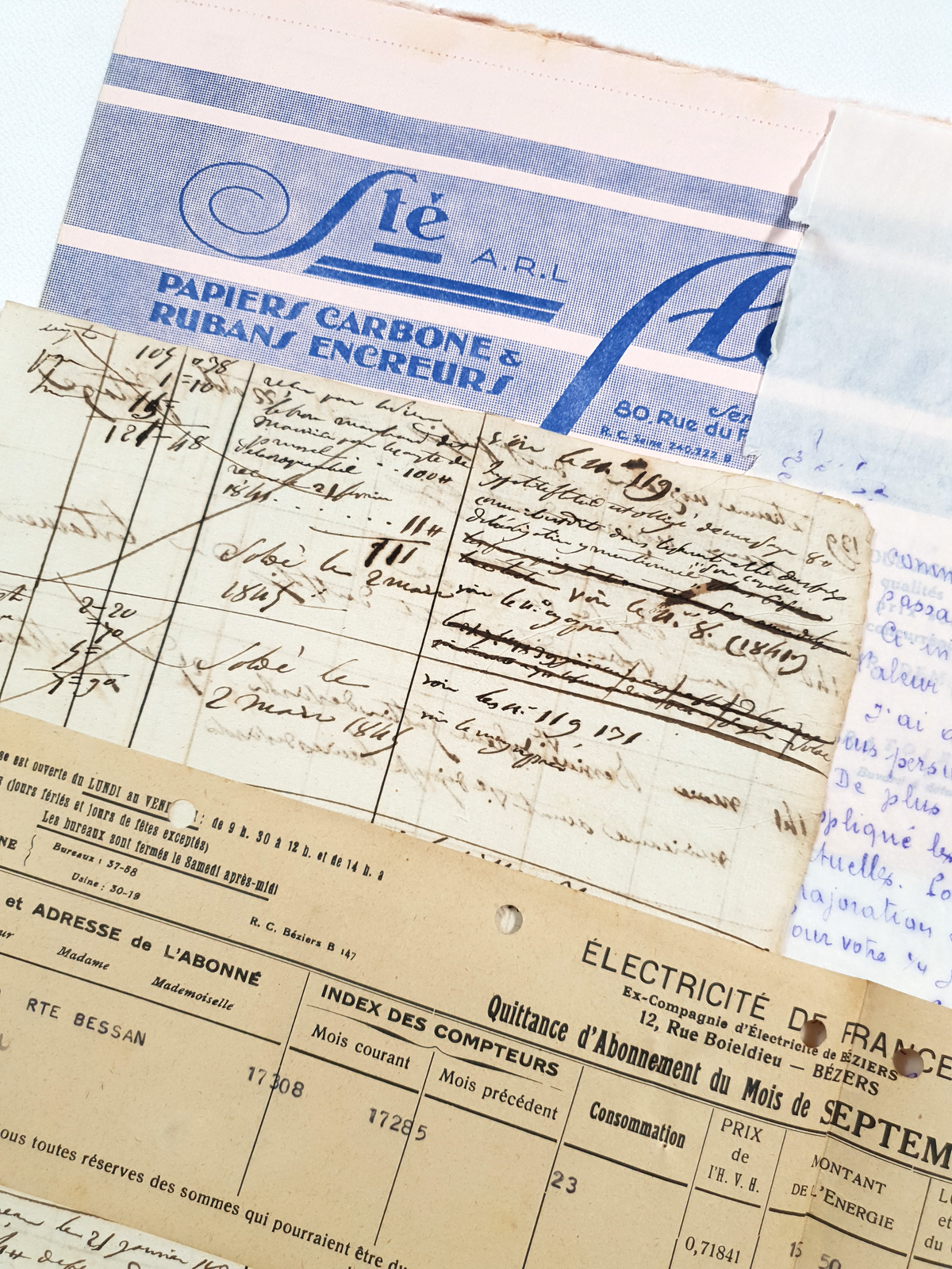Authentic Vintage/Antique Document Pack - OB