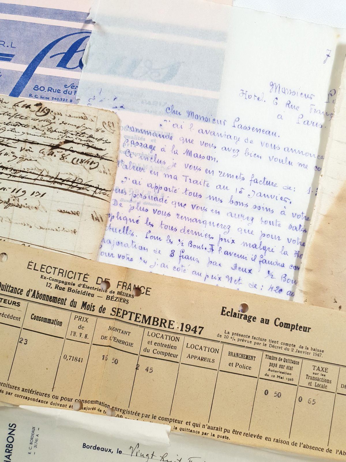 Authentic Vintage/Antique Document Pack - OB