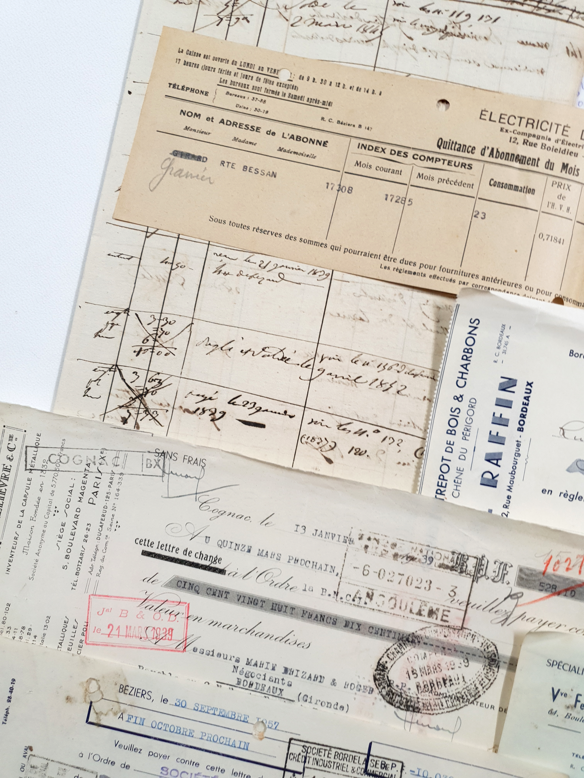 Authentic Vintage/Antique Document Pack - OB