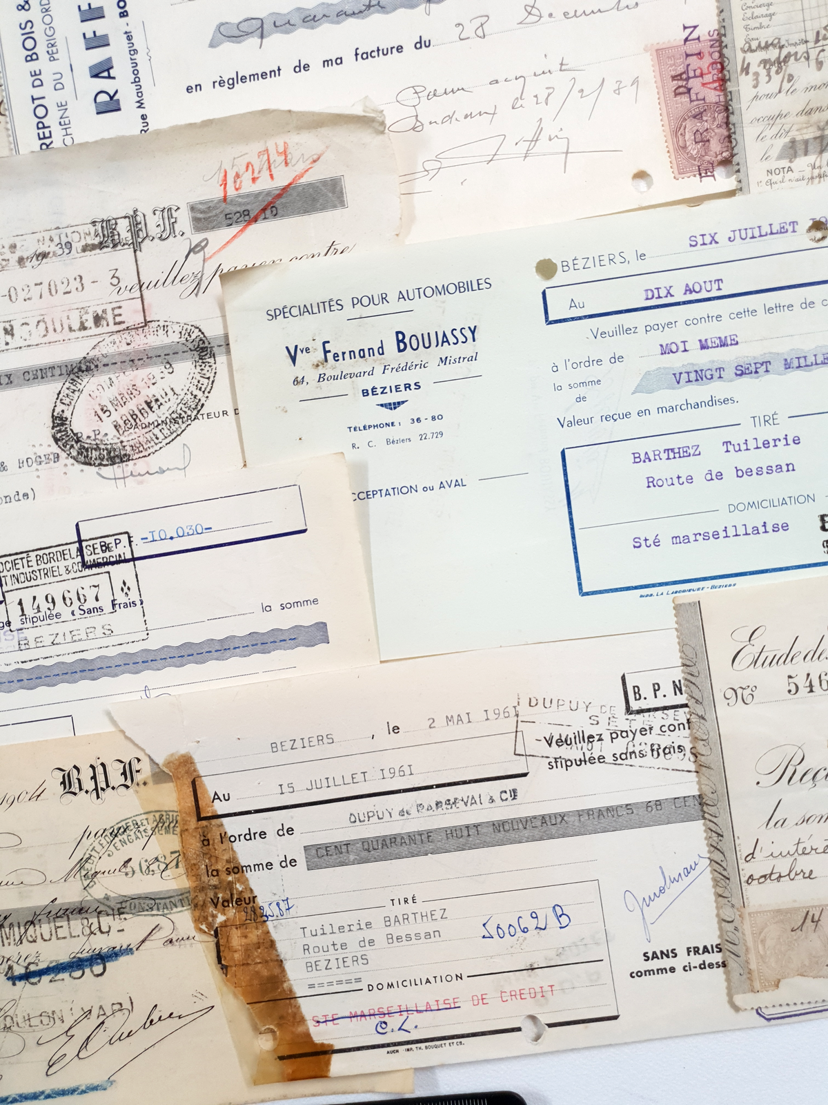 Authentic Vintage/Antique Document Pack - OB