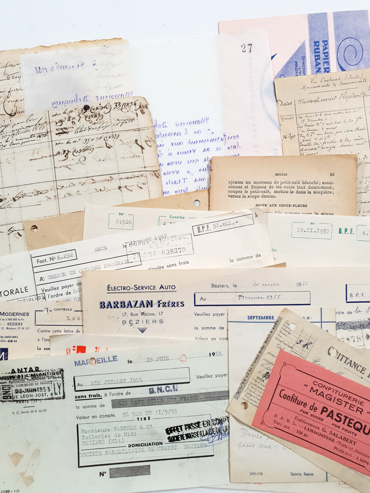 Authentic Vintage/Antique Document Pack - OD