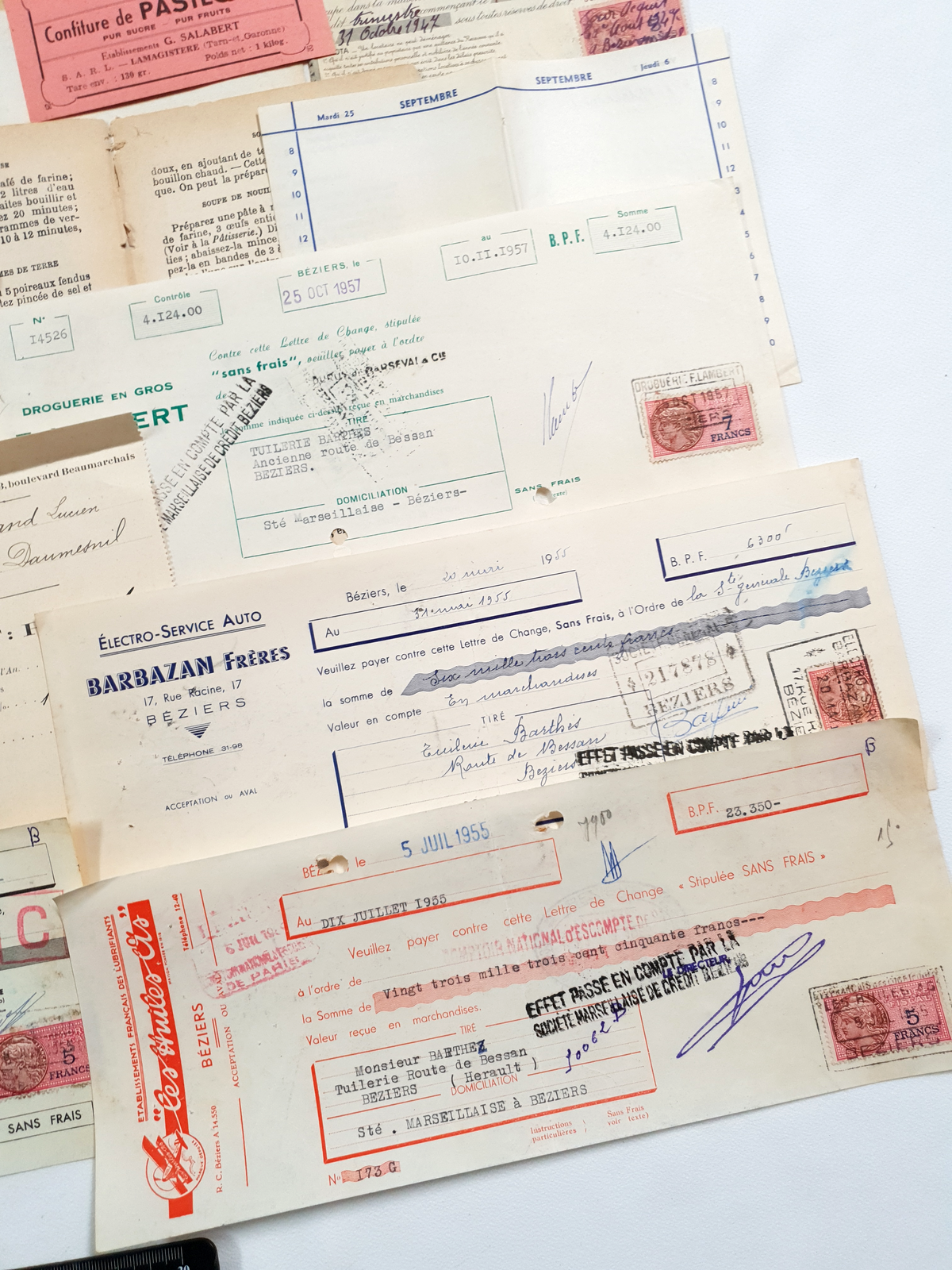 Authentic Vintage/Antique Document Pack - OD