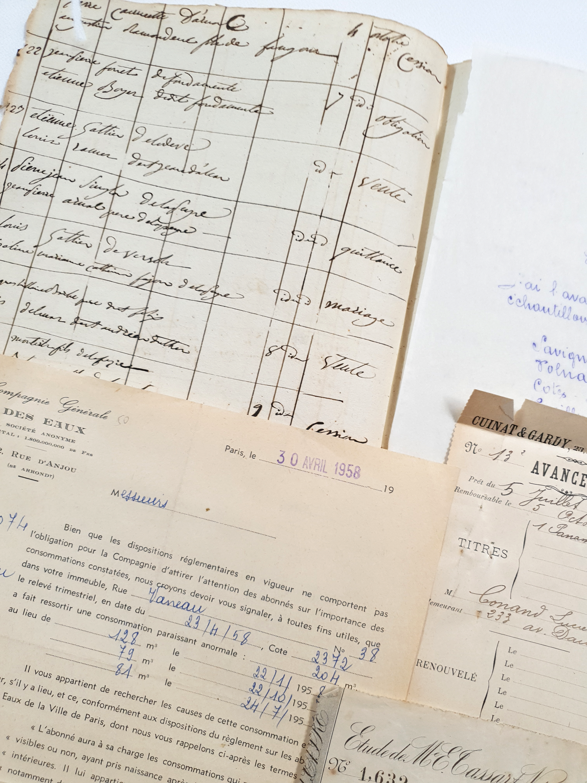 Authentic Vintage/Antique Document Pack - OE