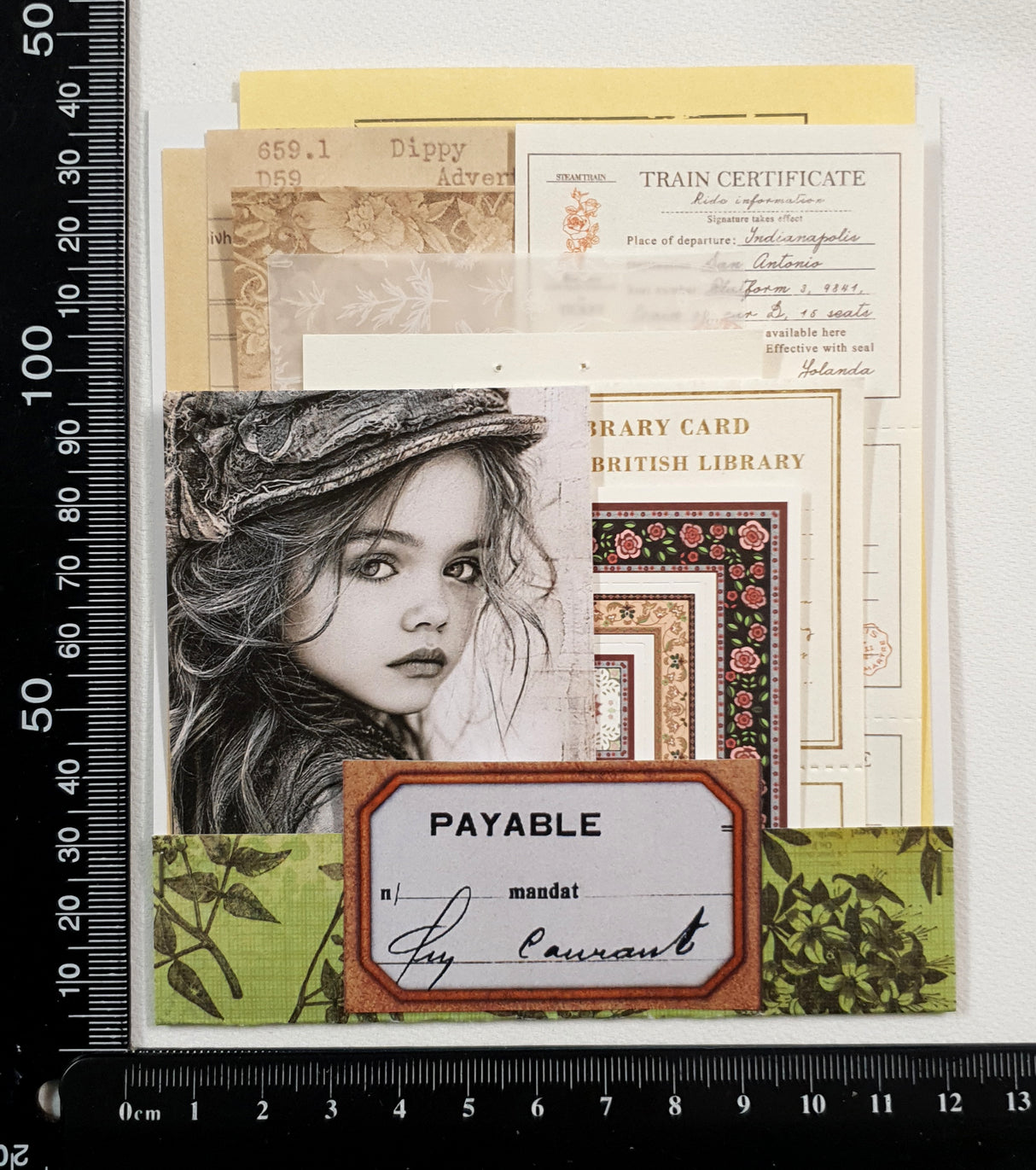 Mini Assorted Ephemera Pack - OJ