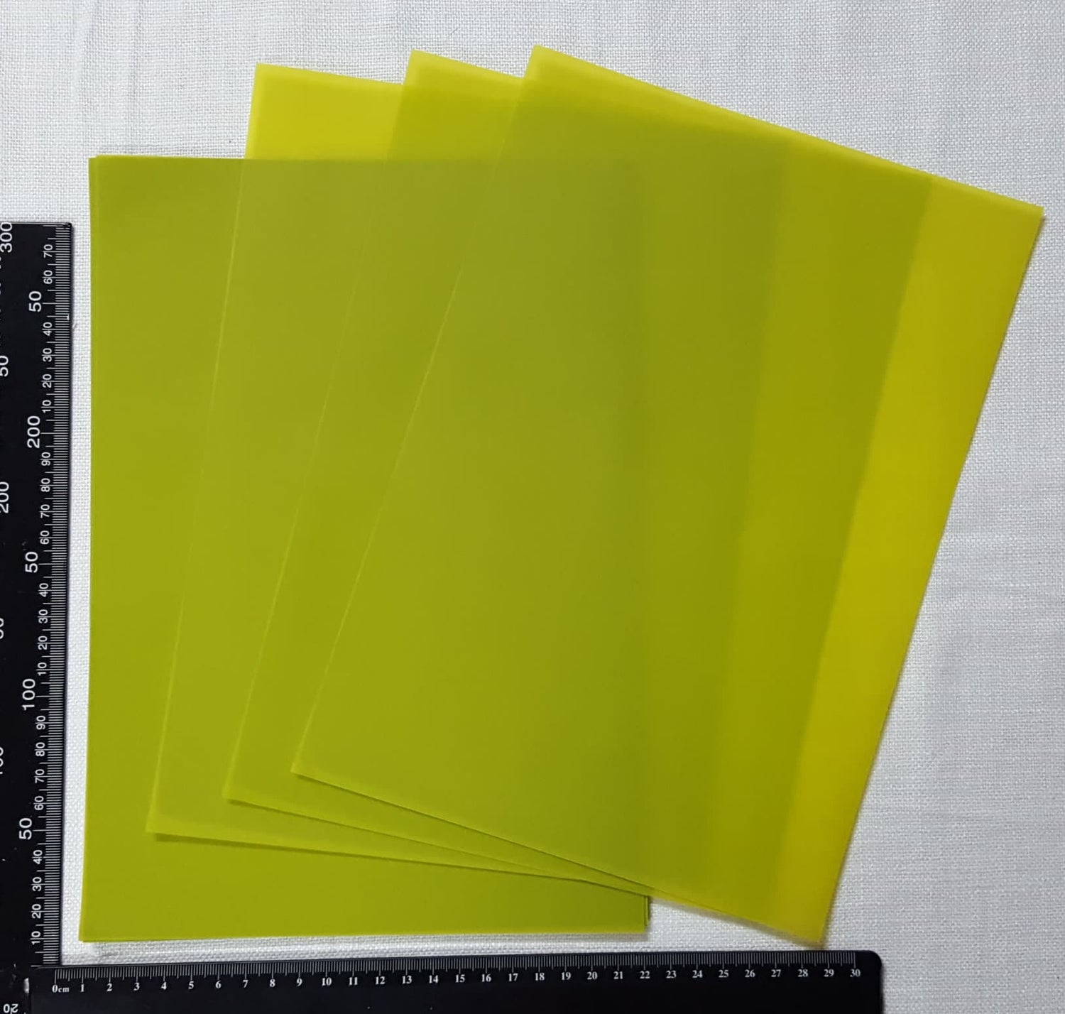 Vellum - Set of 5 - Olive Green