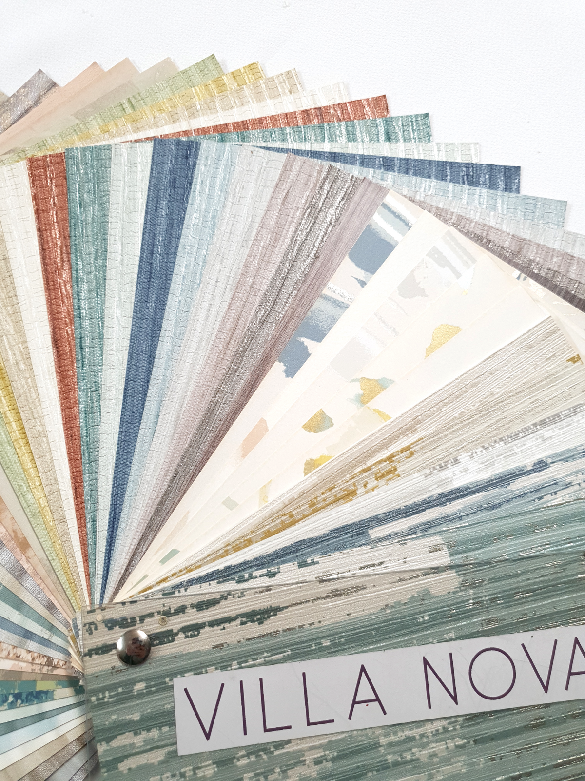 Villa Nova Artesia Wallcoverings - Wallpaper Sample Swatch Book - PD