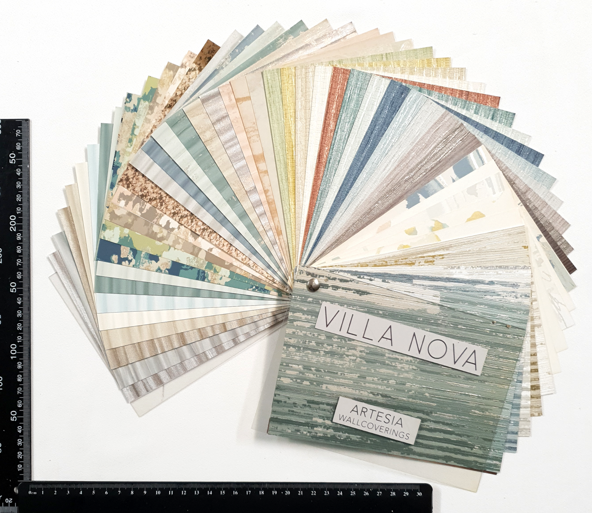 Villa Nova Artesia Wallcoverings - Wallpaper Sample Swatch Book - PD
