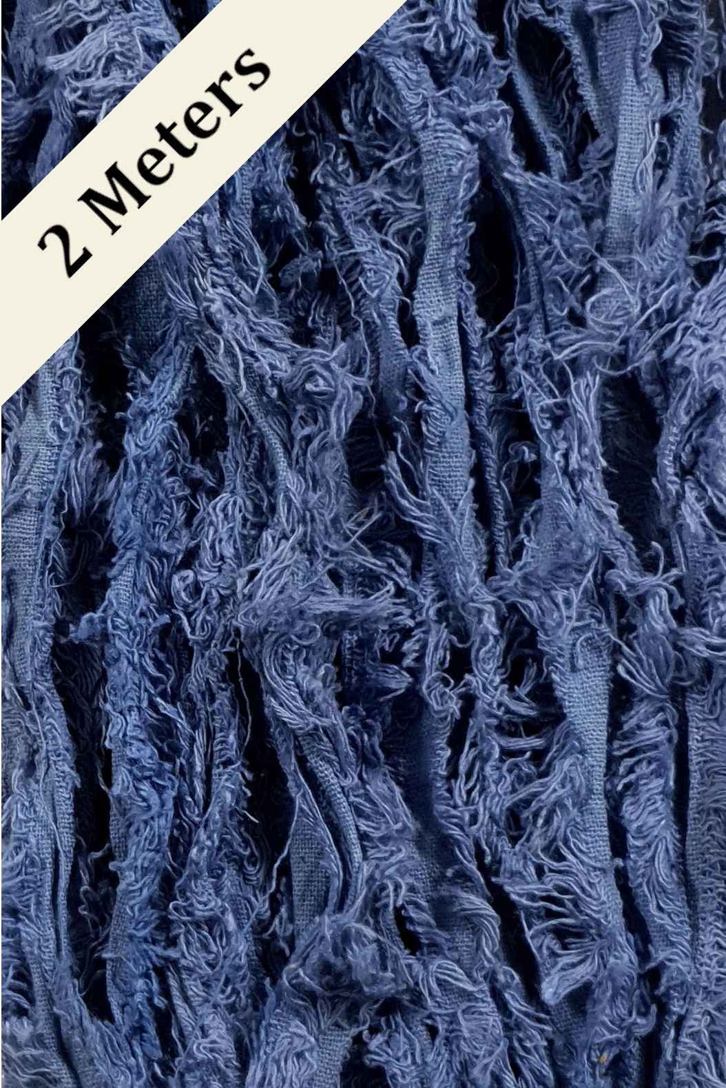 Cotton Frizz Ribbon - Periwinkle - 2m Pack