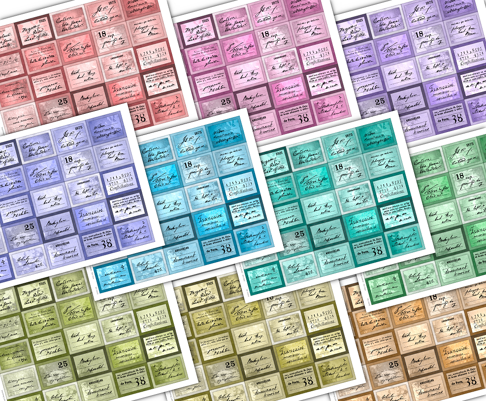 Layering Labels - Set One - DI-10292 - Digital Download