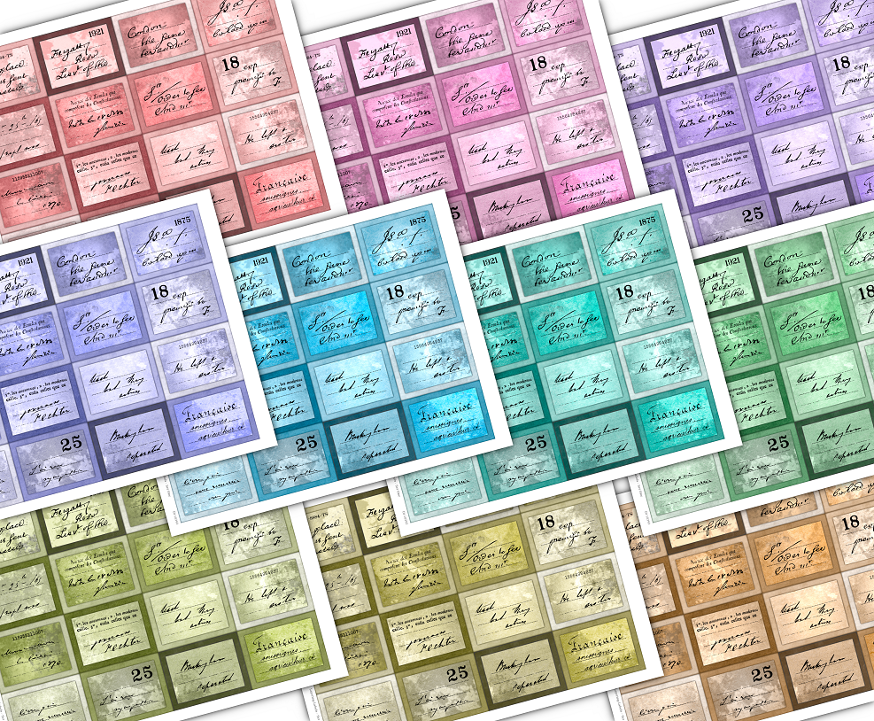 Layering Labels - Set One - DI-10292 - Digital Download