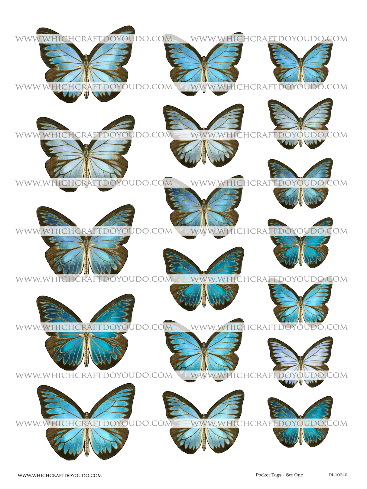 Pocket Tags - Set One - DI-10240 - Digital Download