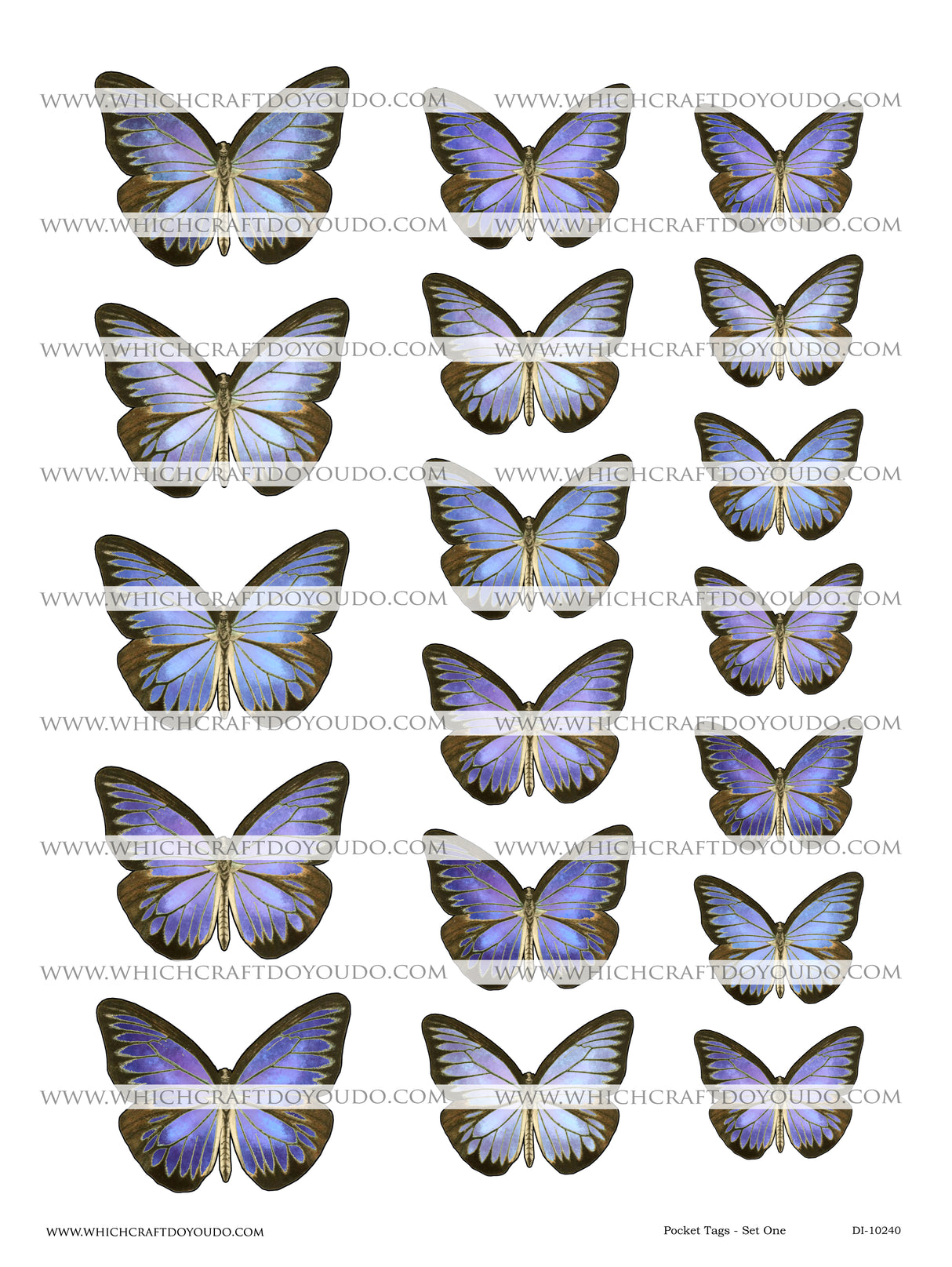 Pocket Tags - Set One - DI-10240 - Digital Download