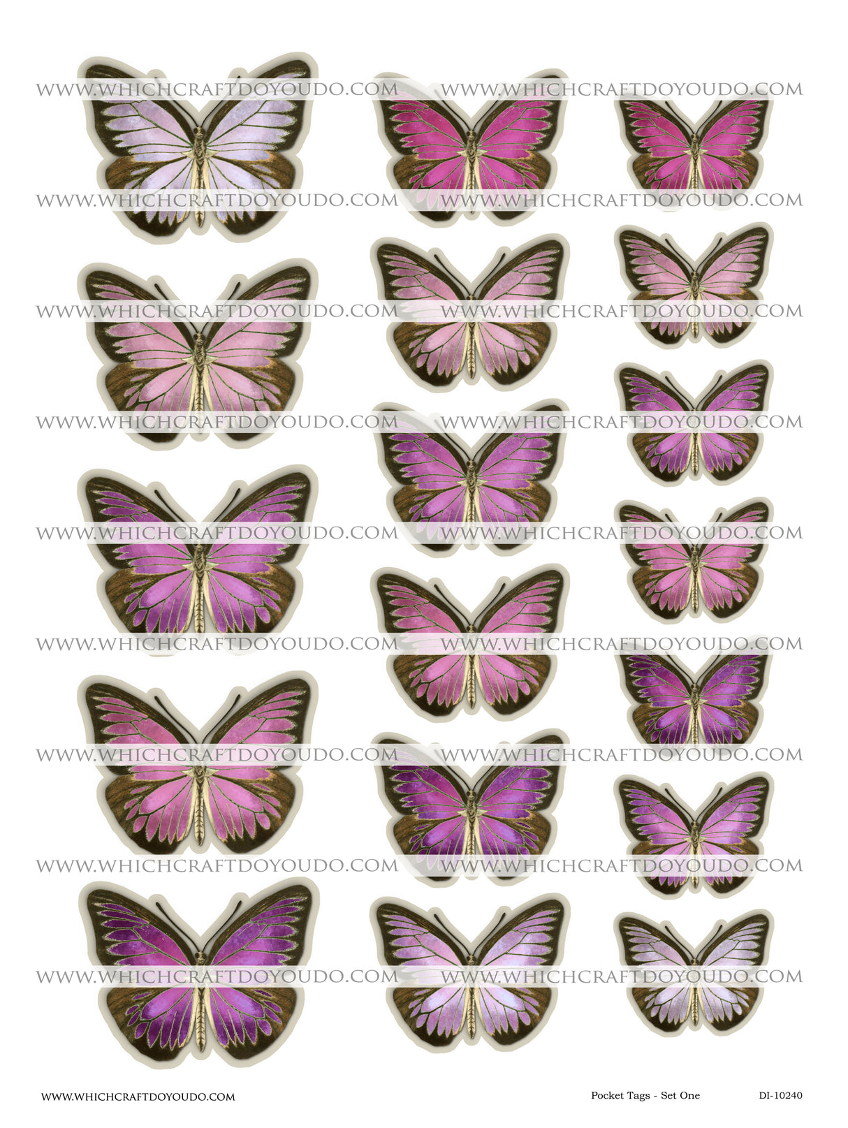 Pocket Tags - Set One - DI-10240 - Digital Download