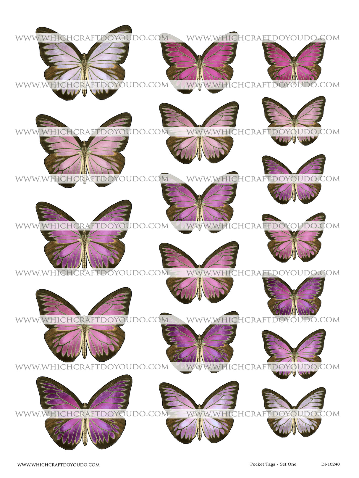 Pocket Tags - Set One - DI-10240 - Digital Download