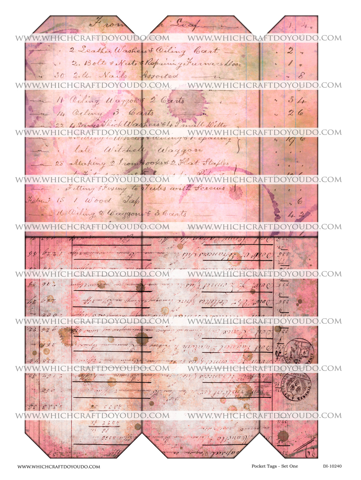 Pocket Tags - Set One - DI-10240 - Digital Download